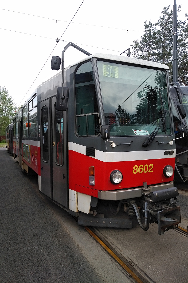 Прага, Tatra T6A5 № 8602