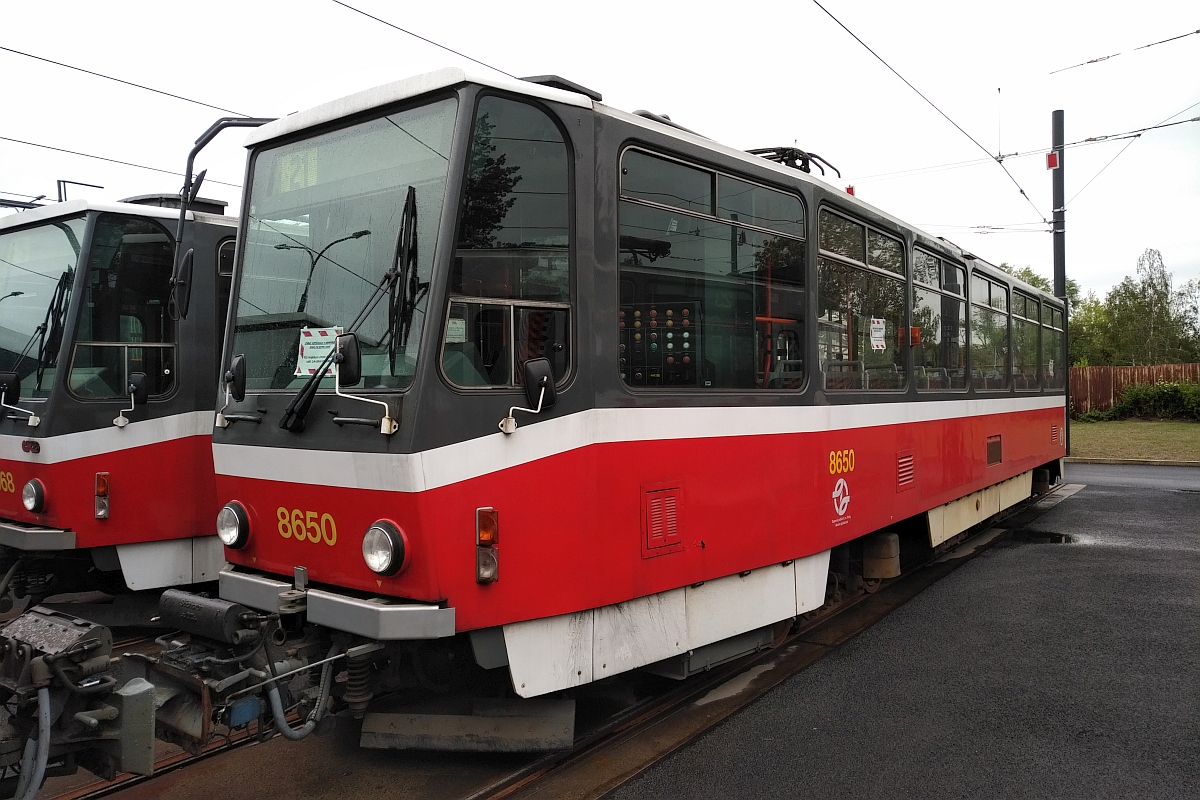 Prague, Tatra T6A5 № 8650