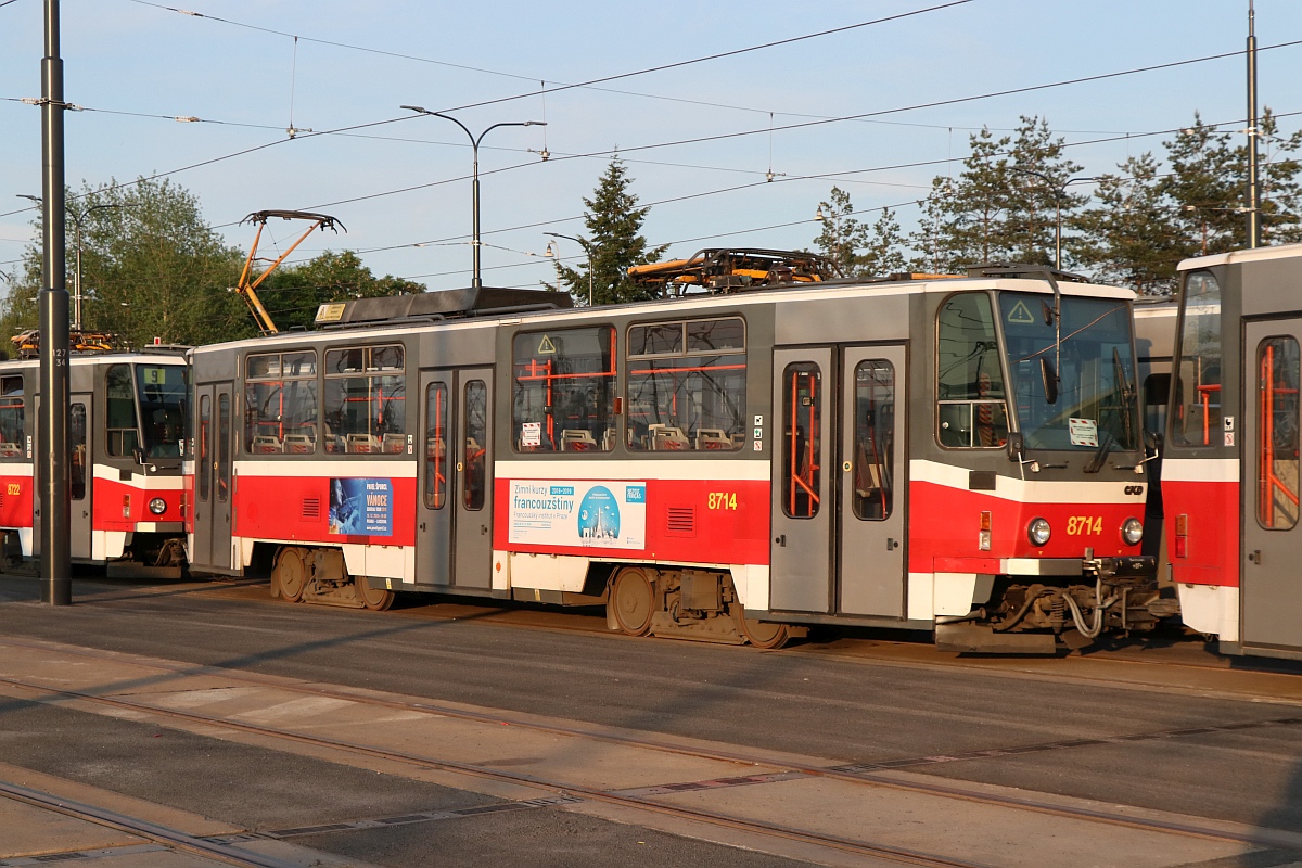 Прага, Tatra T6A5 № 8714
