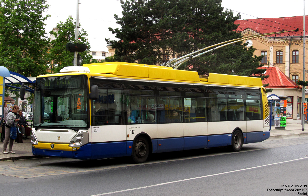 Теплице, Škoda 24Tr Irisbus Citelis № 167