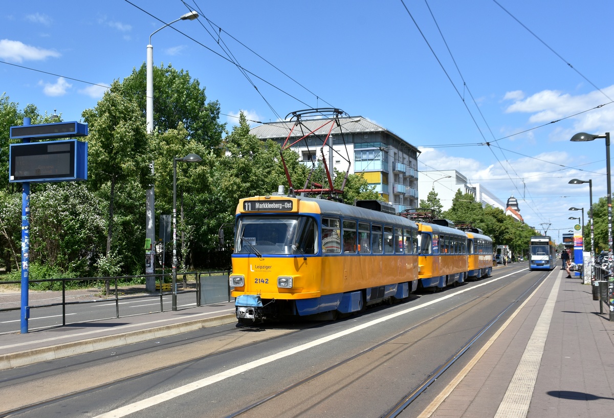Лейпциг, Tatra T4D-M1 № 2142