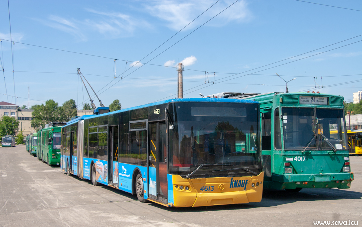 Киев, ЛАЗ E301D1 № 4613