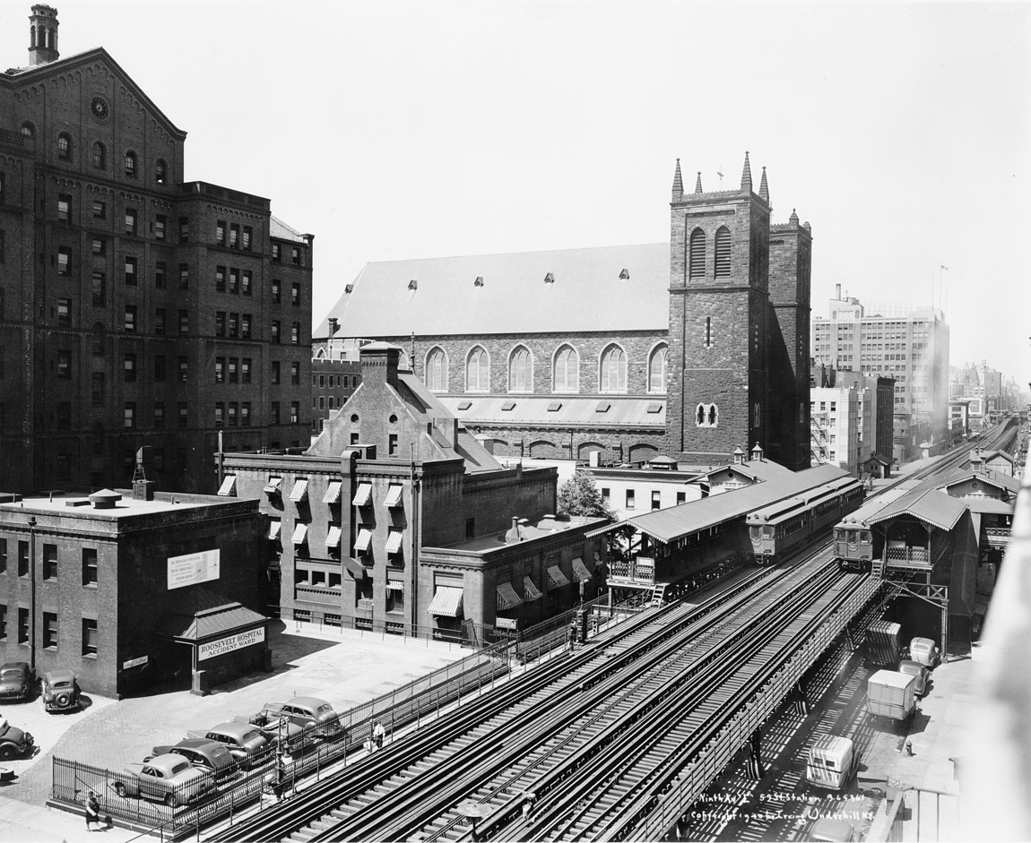 Нью-Йорк — Исторические фотографии — метрополитен