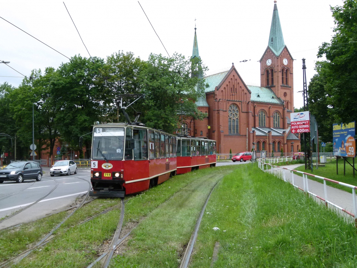Верхнесилезская агломерация, Konstal 105Na № 711
