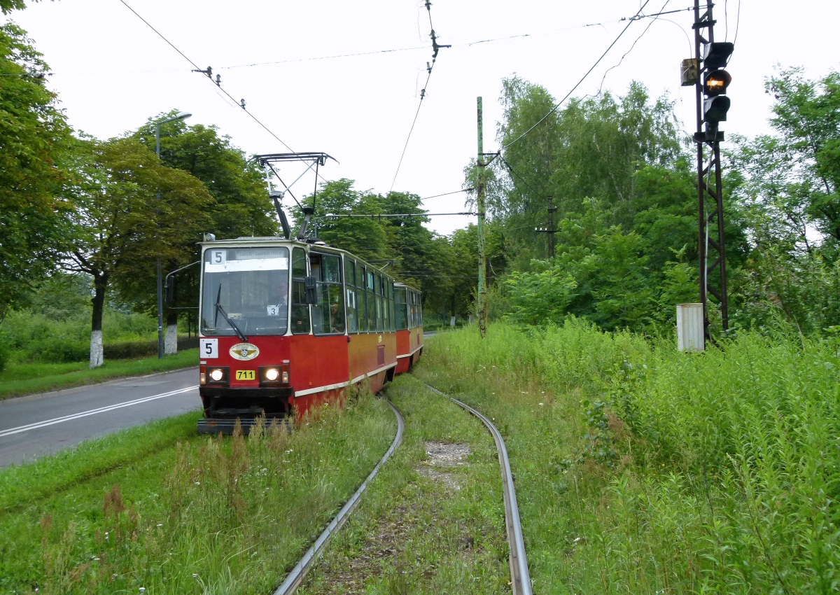 Верхнесилезская агломерация, Konstal 105Na № 711