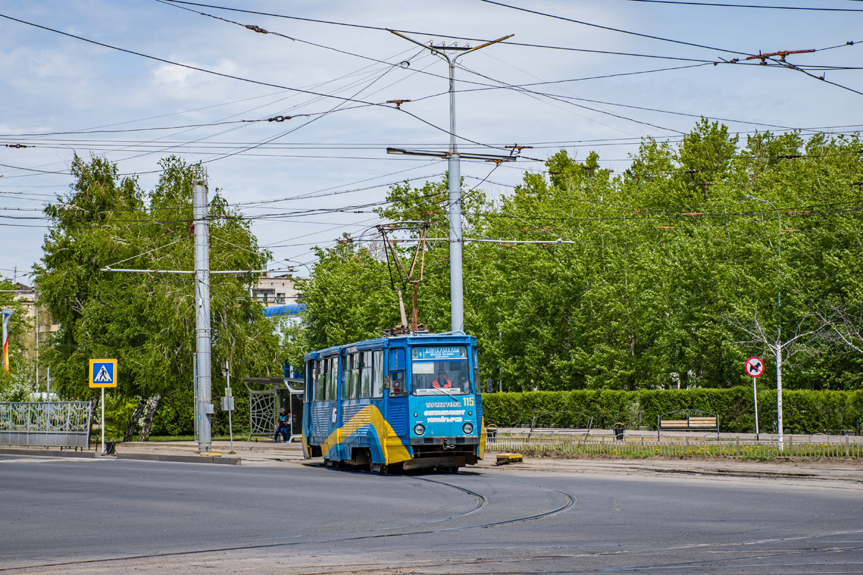 Павлодар, 71-605 (КТМ-5М3) № 115