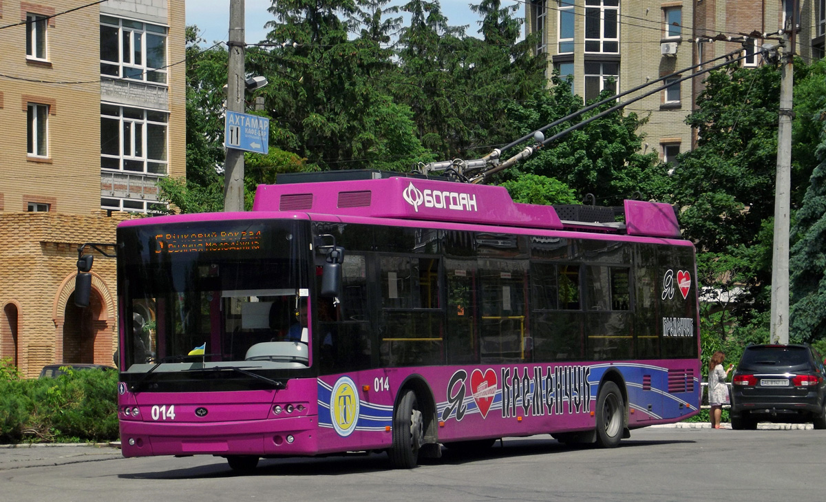 Кременчуг, Богдан Т70117 № 014