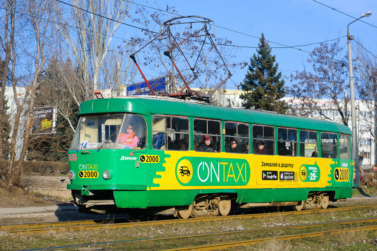Запорожие, Tatra T3SU № 355