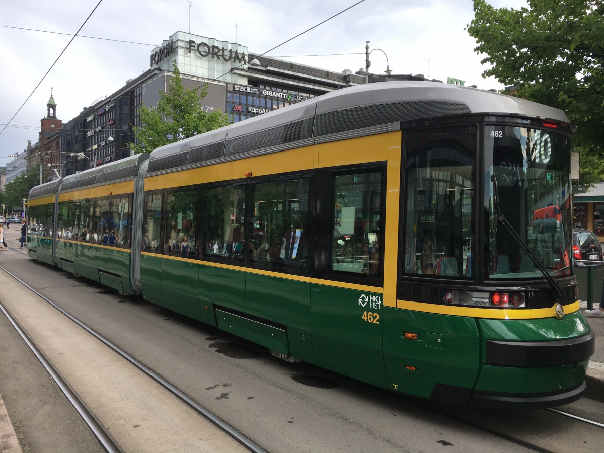 Хельсинки — Эспоо, Škoda ForCity Smart Artic MLNRV3 № 462