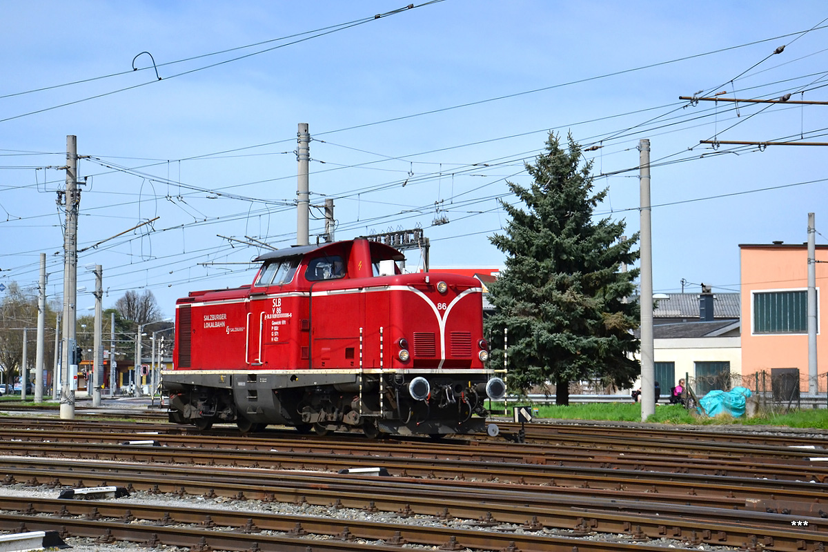 萨尔茨堡, Diesel locomotive # 86; 萨尔茨堡 — Salzburger Lokalbahn