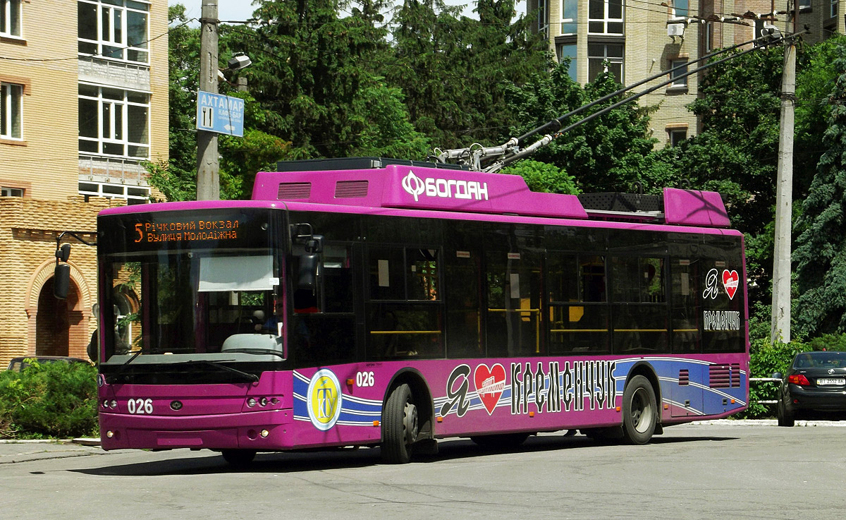 Кременчуг, Богдан Т70117 № 026