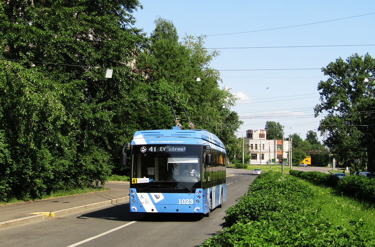 Санкт-Петербург, Тролза-5265.08 «Мегаполис» № 1023
