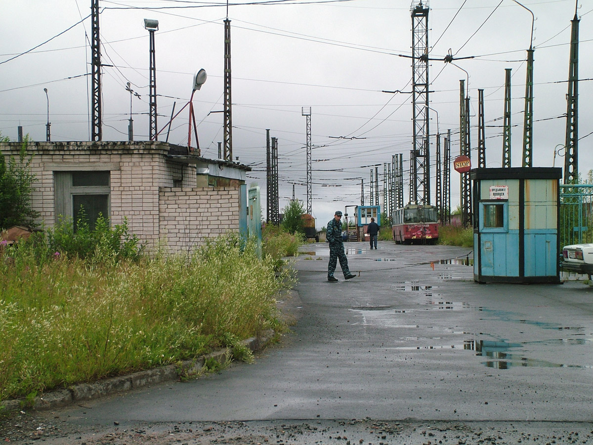 Petrozavodskas — Trolleybus depot № 2; Petrozavodskas — Trolleybus Lines and Infrastructure