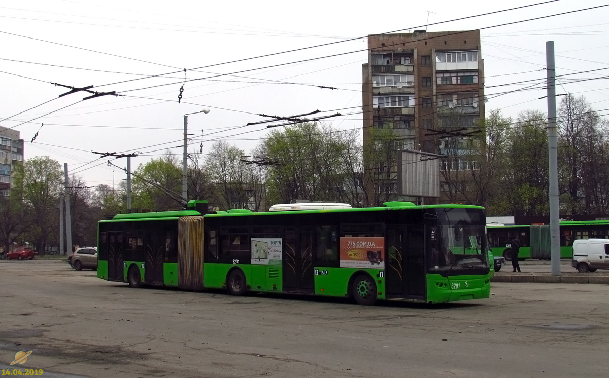 Харьков, ЛАЗ E301D1 № 3201
