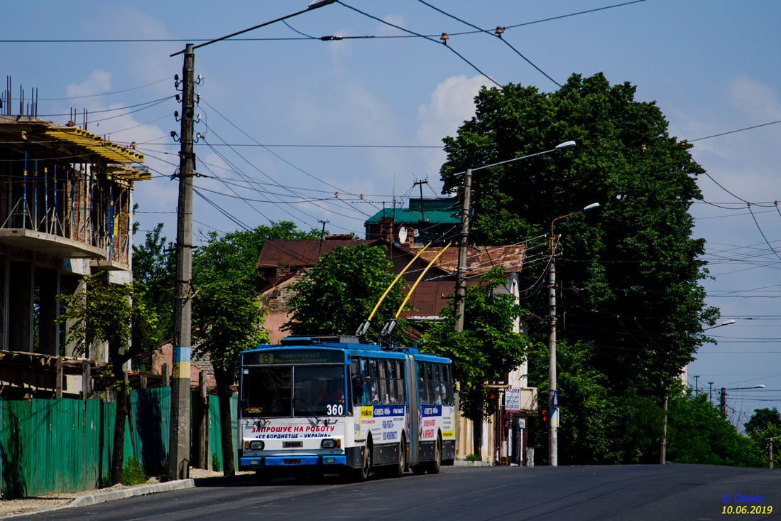 Черновцы, Škoda 15TrM № 360