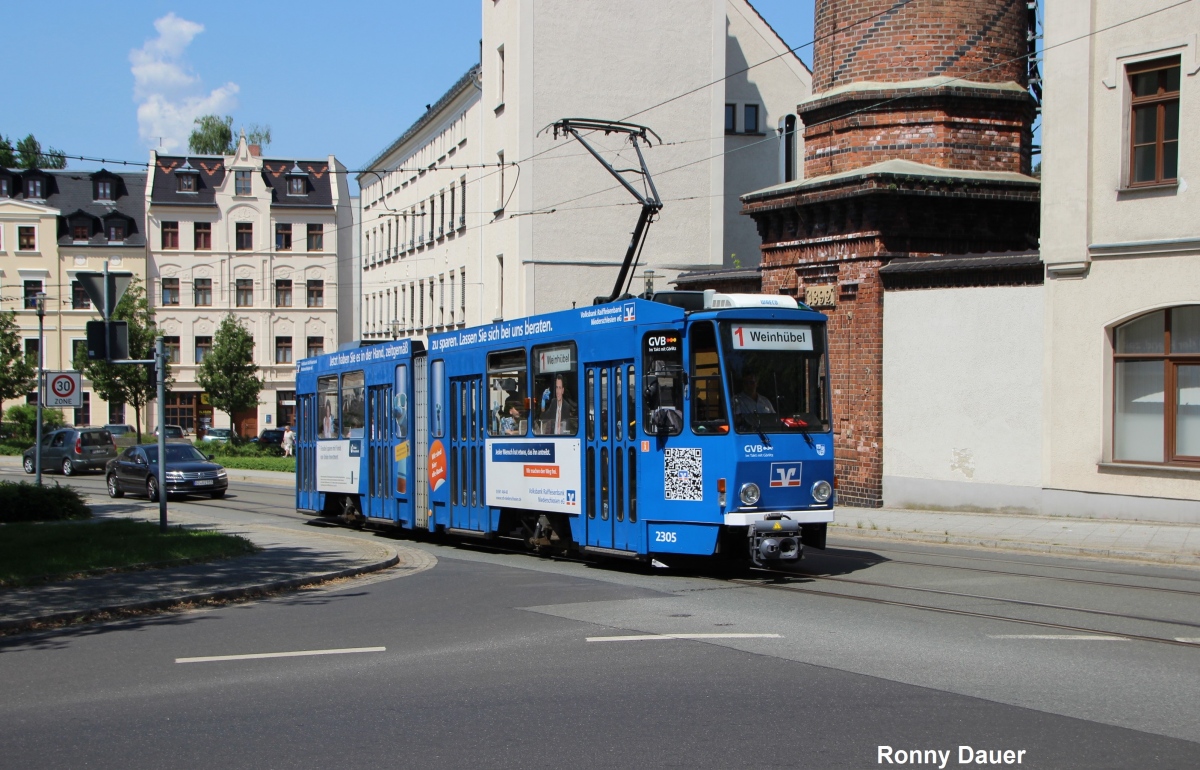 Görlitz, Tatra KT4DC N°. 2305