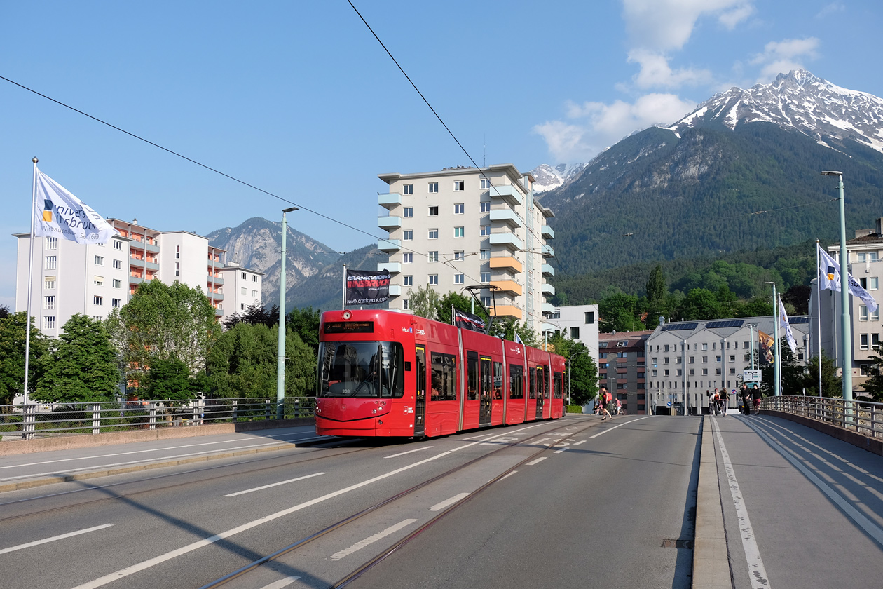 Инсбрук, Bombardier Flexity Outlook № 308