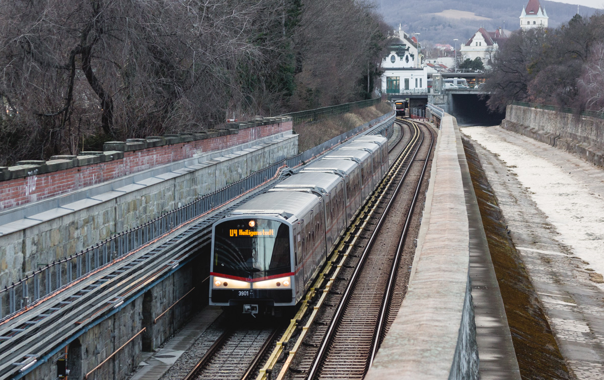 Вена, Siemens Type V № 3901; Вена — U-Bahn — линия U4