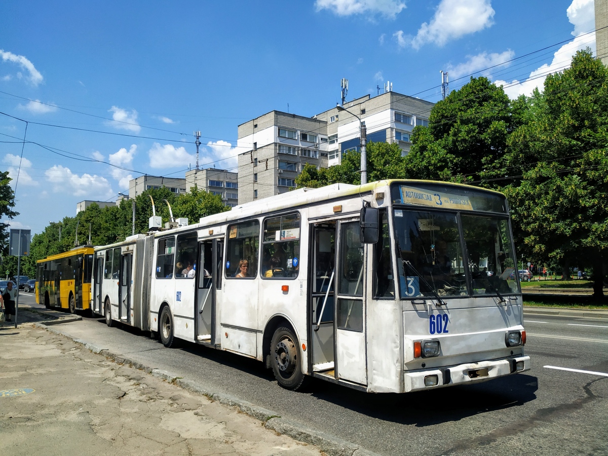 Львов, Škoda 15TrM № 602
