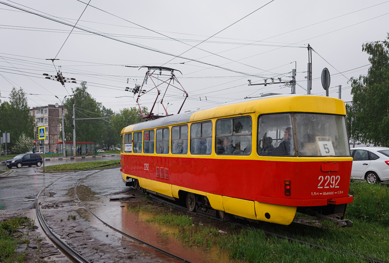 Ижевск, Tatra T3K № 2292