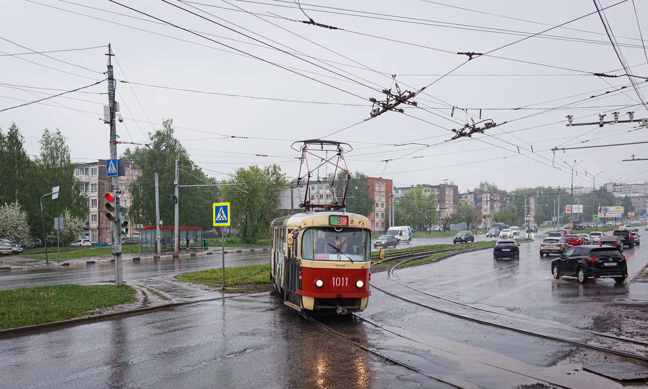 Ижевск, Tatra T3SU мод. Ижевск № 1011
