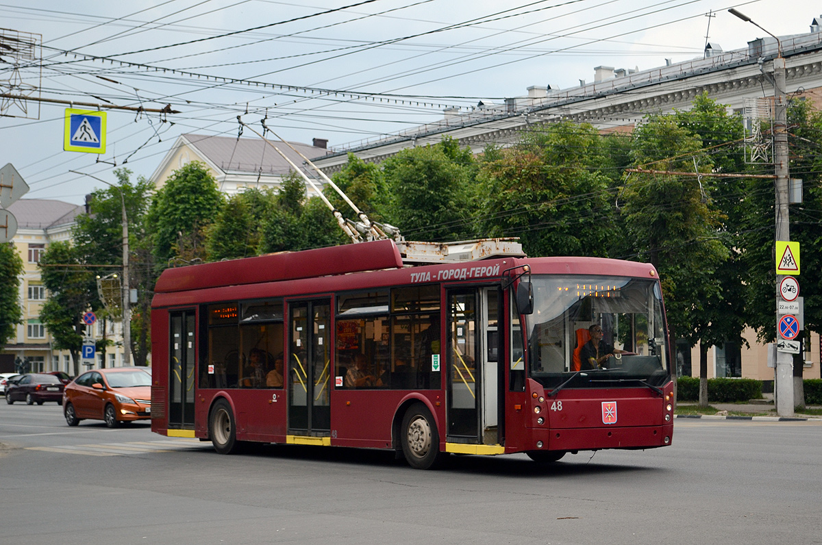 Тула, Тролза-5265.00 «Мегаполис» № 48 Тула, Тролза-5265.00 «Мегаполис» № 48