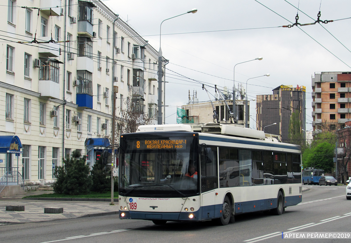 Краснодар, СВАРЗ-МАЗ-6275 № 189