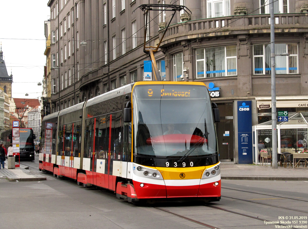 Prague, Škoda 15T6 ForCity Alfa Praha N°. 9390
