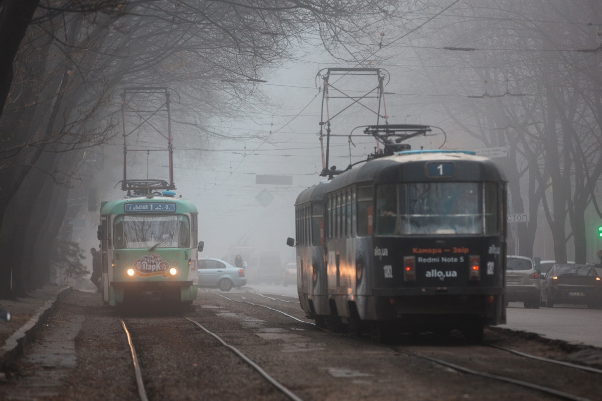 Днепр, Tatra T3DC1 № 1399; Днепр, Tatra T3DC2 № 1392