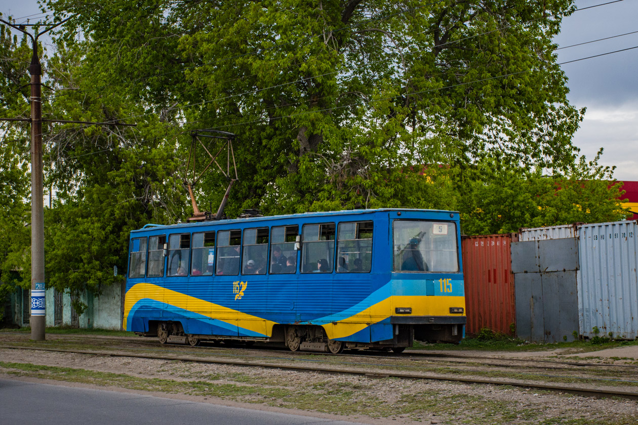 Павлодар, 71-605 (КТМ-5М3) № 115