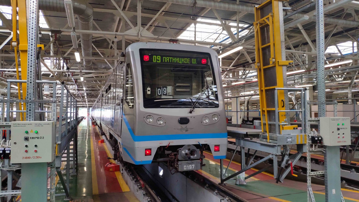 Москва, 81-740.4 «Русич» № 0197