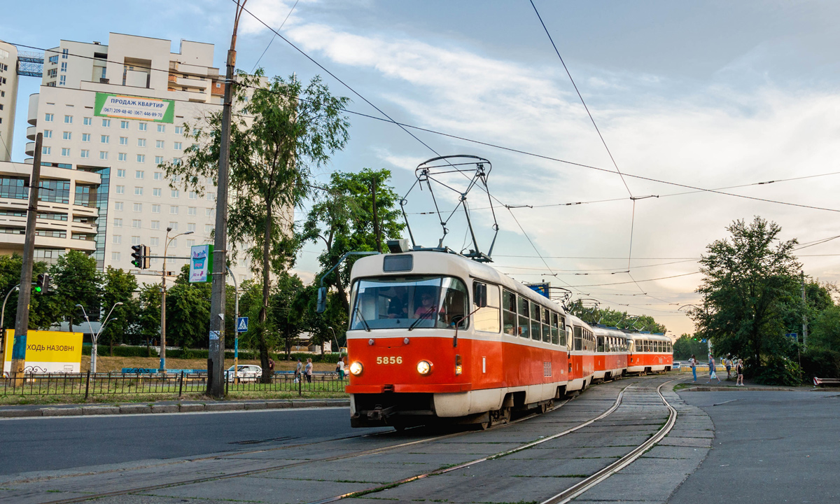 Киев, Tatra T3SUCS № 5856
