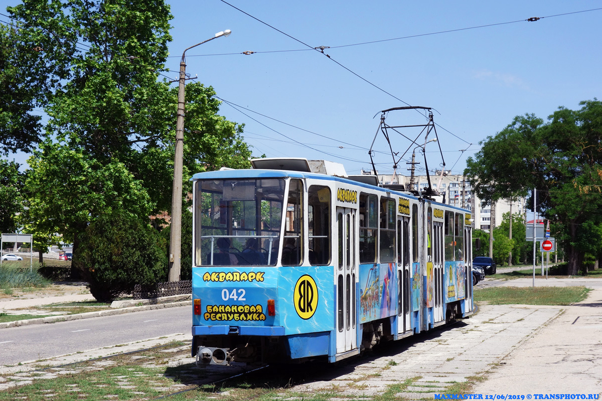Евпатория, Tatra KT4SU № 042