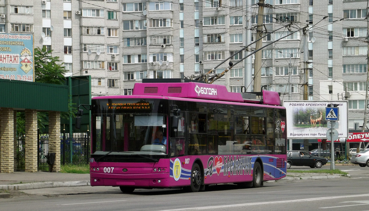 Кременчуг, Богдан Т70117 № 007