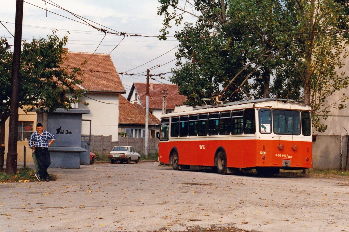 Сибиу, FBW/Hess/BBC 91T № 681