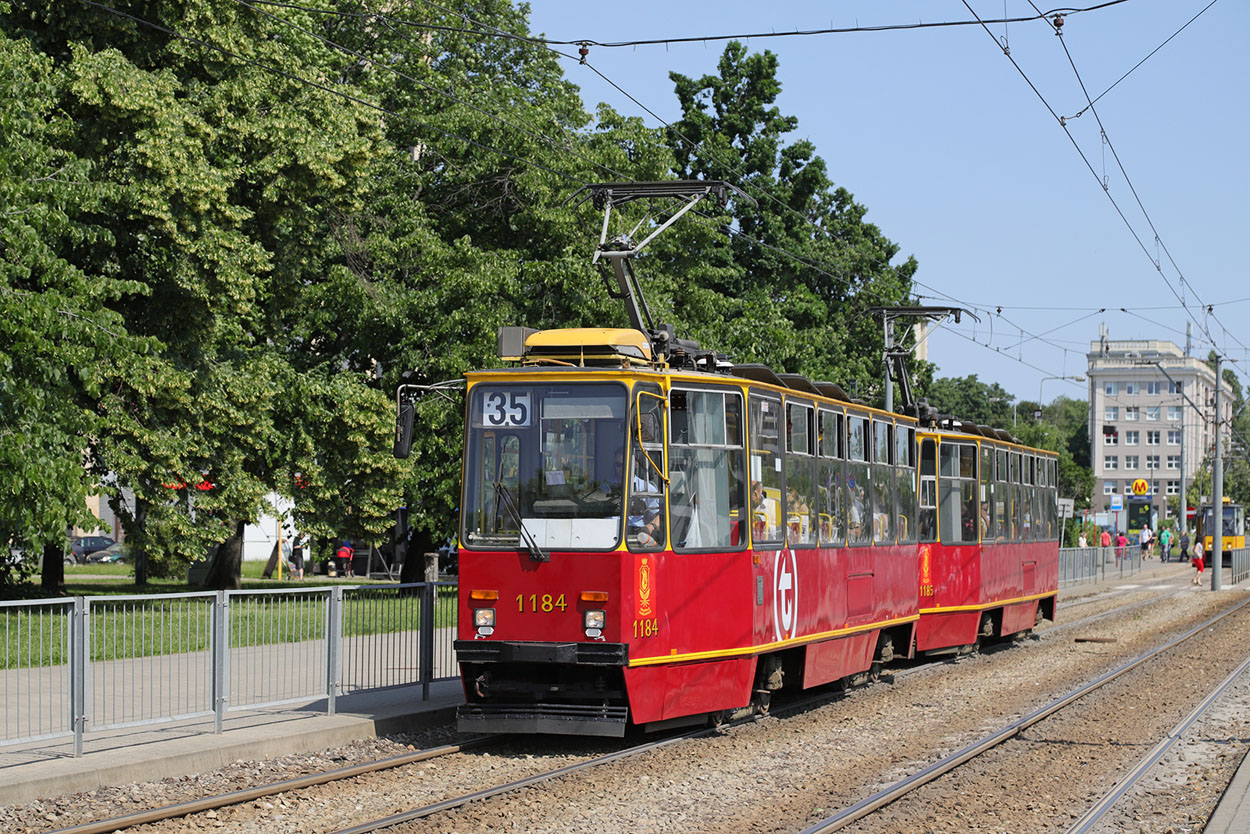 Varsó, Konstal 105Na — 1184