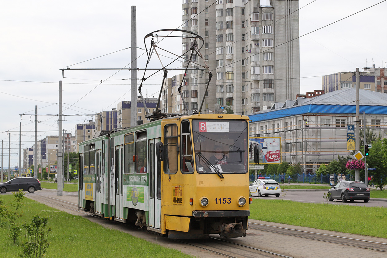 Lvov, Tatra KT4D — 1153