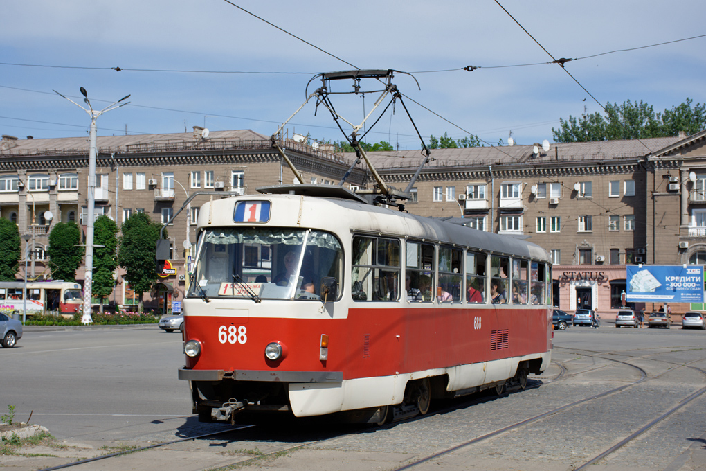 Кам'янське, Tatra T3SU № 688