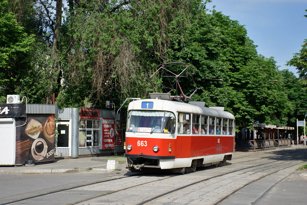 Каменское, Tatra T3SUCS № 663