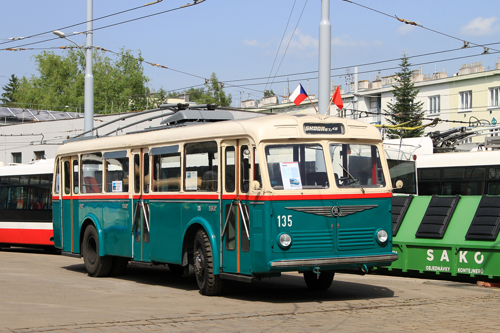 Брно, Škoda 6Tr2 № 135; Брно — Dopravní nostalgie 2019