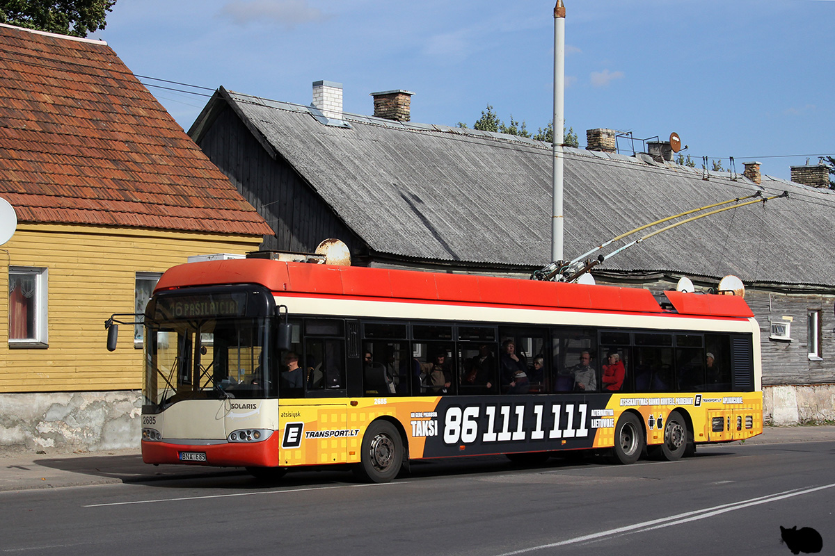 Vilnius, Solaris Trollino II 15 AC № 2685 Vilnius, Solaris Trollino II 15 AC № 2685