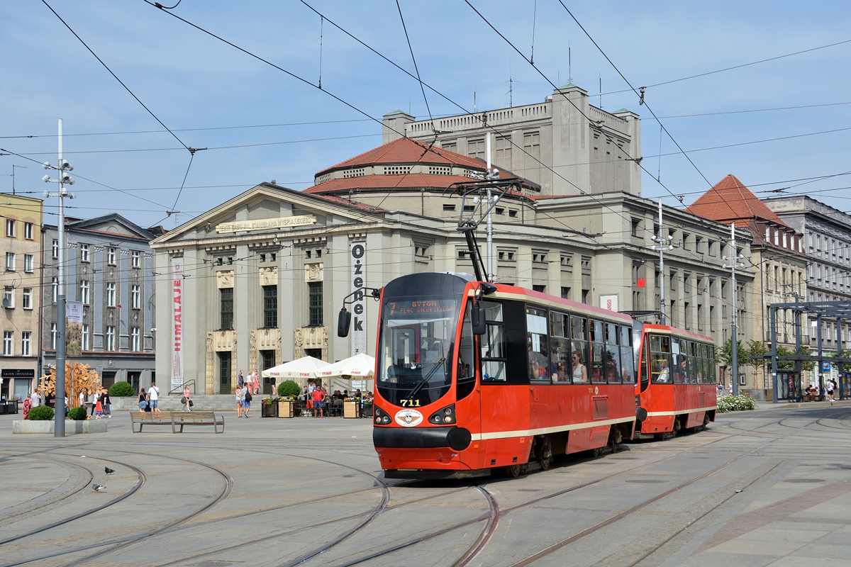 Metropolis GZM, Konstal 105N-HF11AC Br. 711