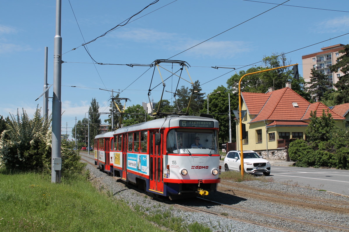 Оломоуц, Tatra T3R.P № 155 Оломоуц, Tatra T3R.P № 155