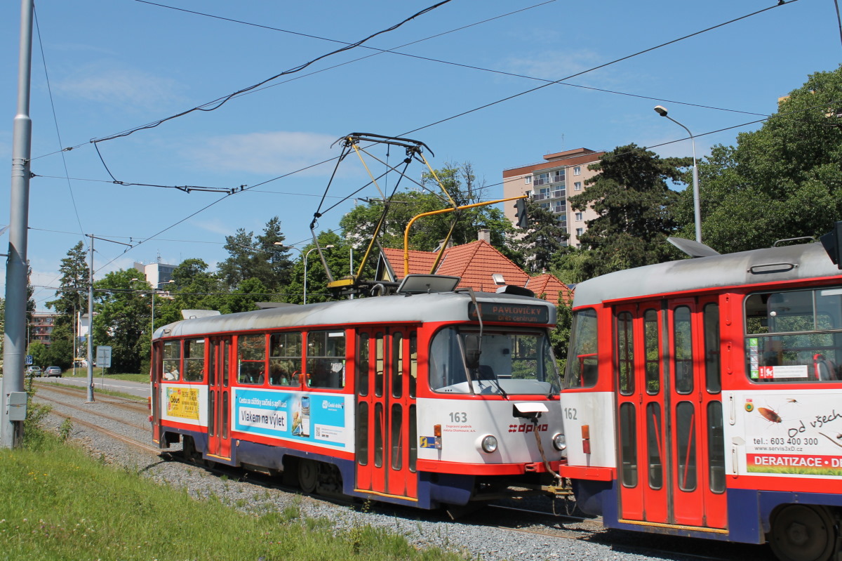 Olomouc, Tatra T3R.P N°. 163