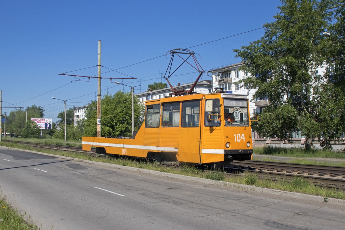 Усолье-Сибирское, 71-605 (КТМ-5М3) № 104