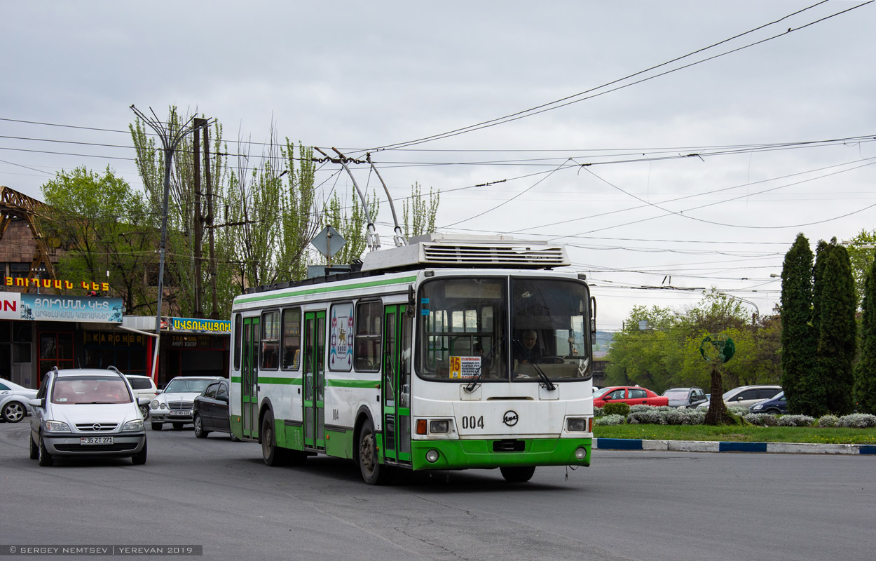 Ереван, ЛиАЗ-5280 (ВЗТМ) № 004