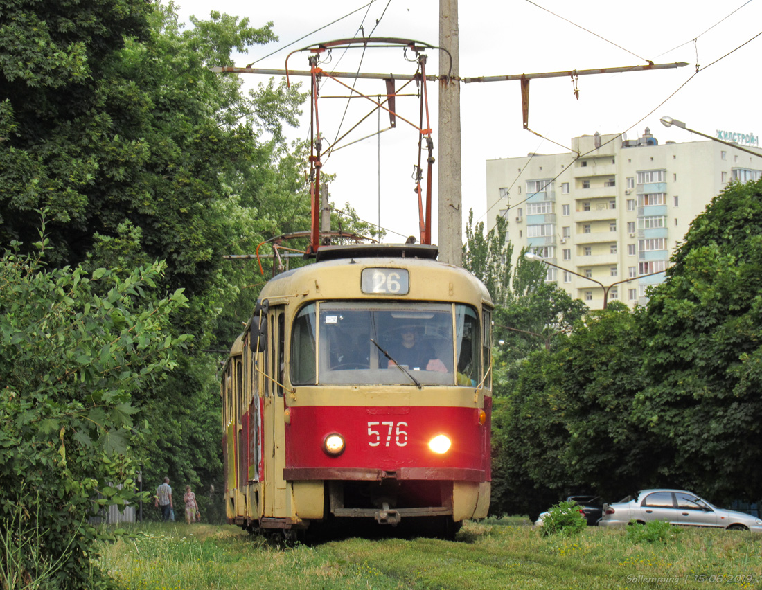 Харьков, Tatra T3SU № 576 Харьков, Tatra T3SU № 576