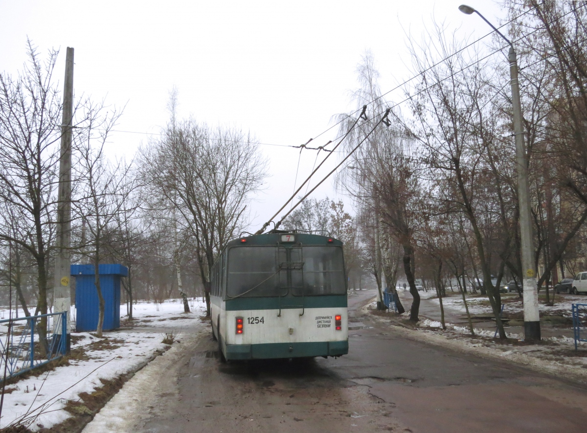 Житомир, ЗиУ-682В10 № 1254; Житомир — Конечные остановки и разворотные кольца