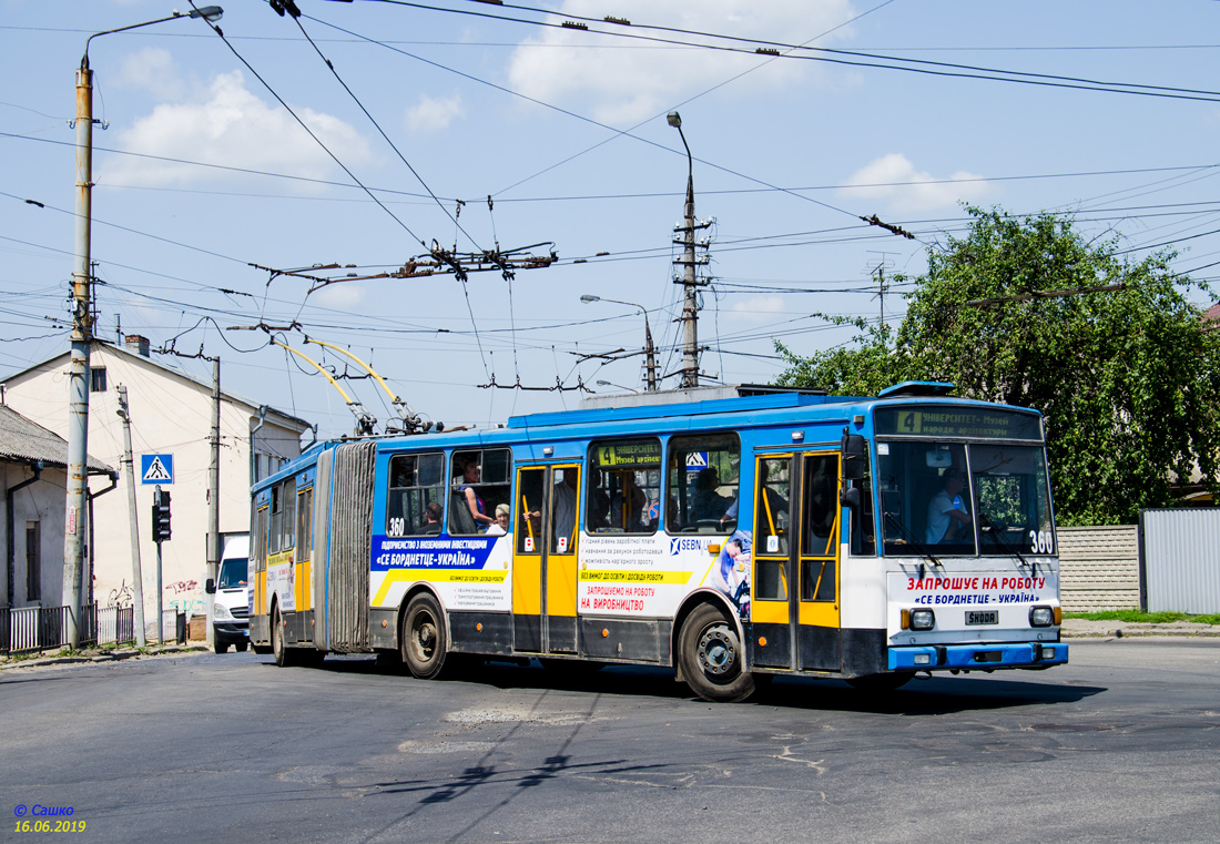 Черновцы, Škoda 15TrM № 360