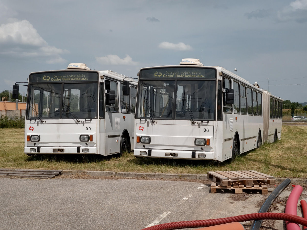 Ческе-Будеёвице, Škoda 15TrM № 09; Ческе-Будеёвице, Škoda 15TrM № 06